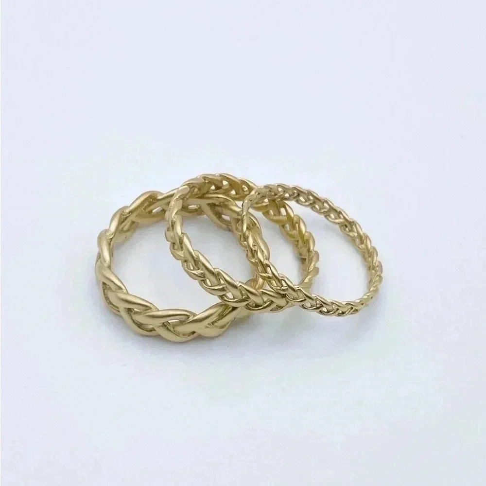 SET Of 3 Chain Rings - Picture 2 of 6